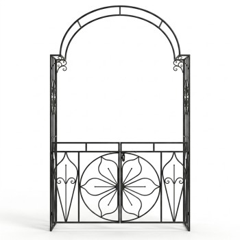 Garden Arch with Gates