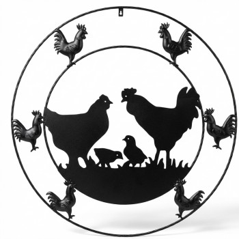 80cm Metal Wall Art