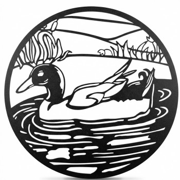 FRIENDLY DUCK WALL ART