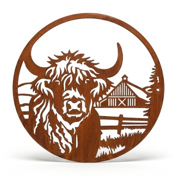Highland Cow Wall Art