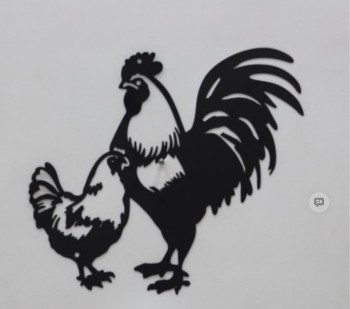 Two Rooster Wall Art