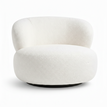 BELVEDERE SWIVEL OCCASIONAL CHAIR