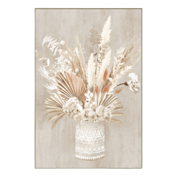 NATURAL VASE CANVAS B