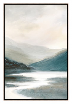 MOUNTAINS BY THE CANAL ARTWORK