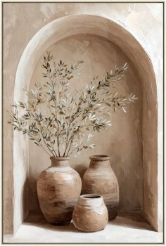 RUSTIC URN ARTWORK