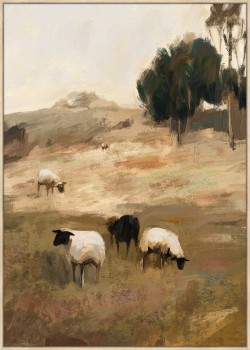 GRAZING SHEEP ARTWORK