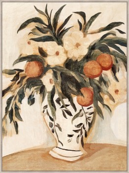 ORANGE BLOOM ARTWORK