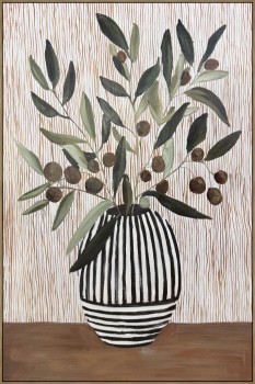 Olives in the Vase Tonal Artwork