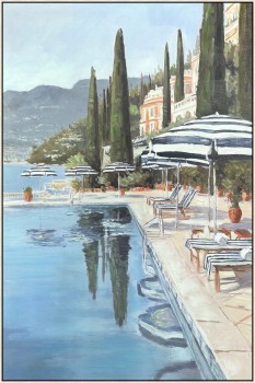 Como by the Pool Artwork