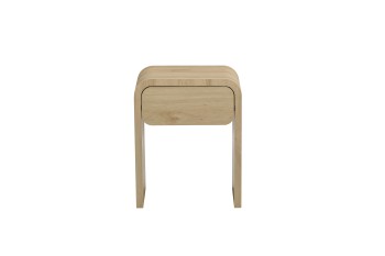 CARRARA BEDSIDE TABLE