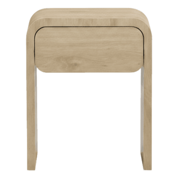 CARRARA BEDSIDE TABLE
