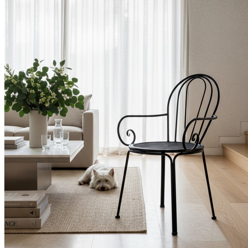 VINTAGE CHAIR WITH ARMS - Image 7