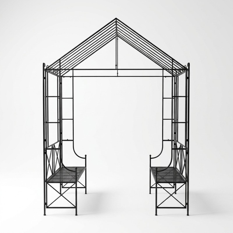 Gazebo with Bench - Image 1