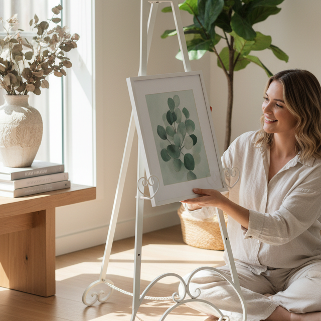 EASEL WHITE MEDIUM - Image 7