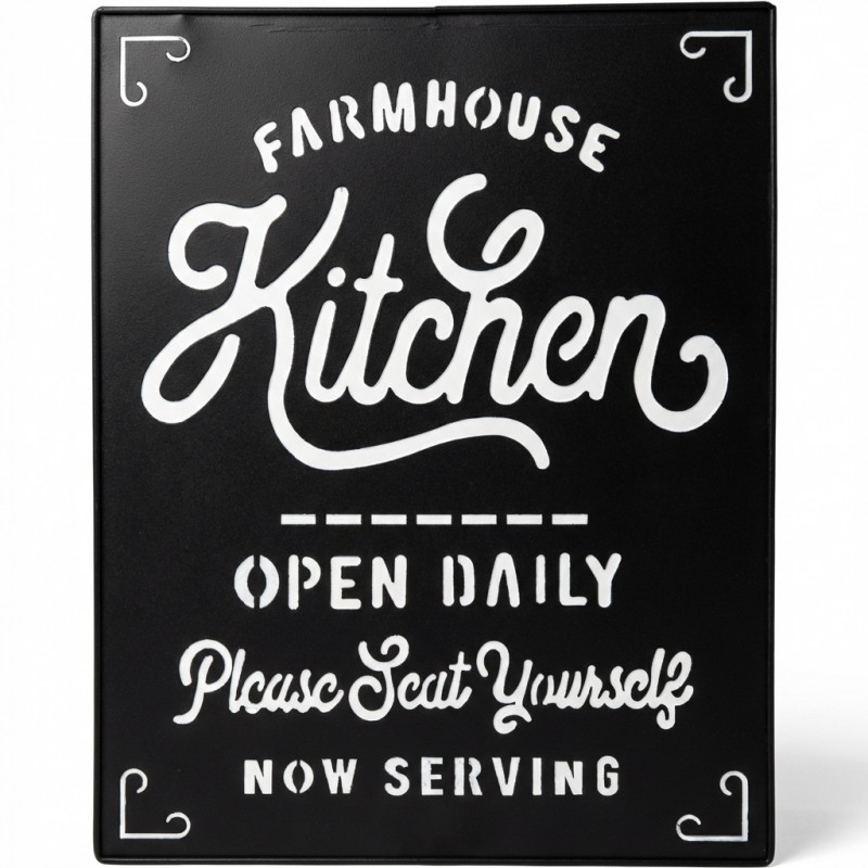 FARMHOUSE KITCHEN SIGN - Image 1
