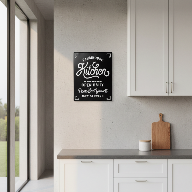 FARMHOUSE KITCHEN SIGN - Image 8
