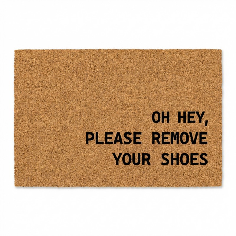 PLEASE REMOVE YOUR SHOES DOORMAT - Image 1
