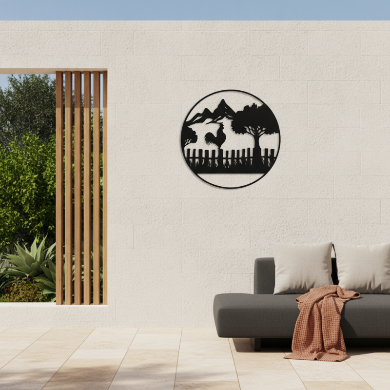 FARM FENCE WALL ART - Image 8