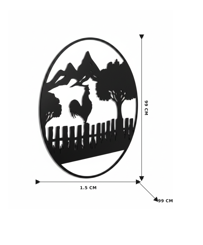 FARM FENCE WALL ART - Image 7