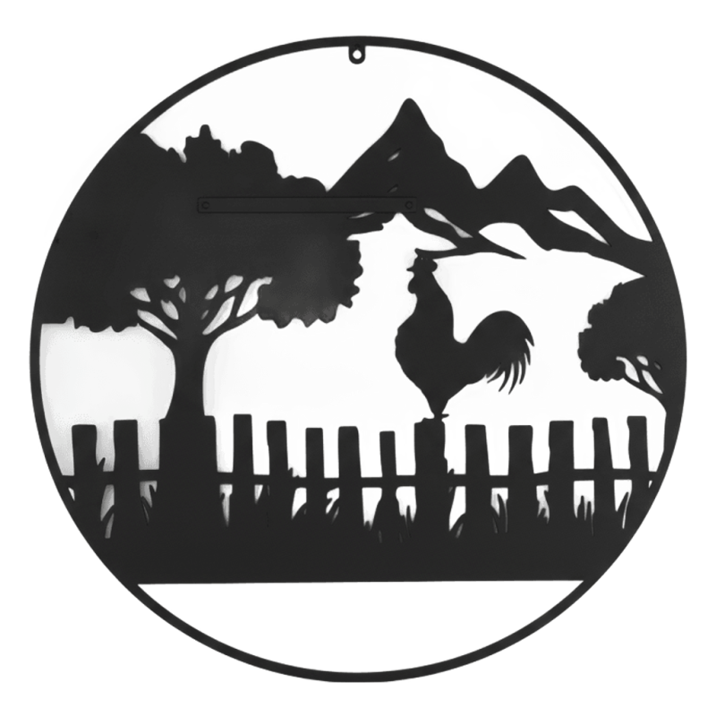 FARM FENCE WALL ART - Image 3
