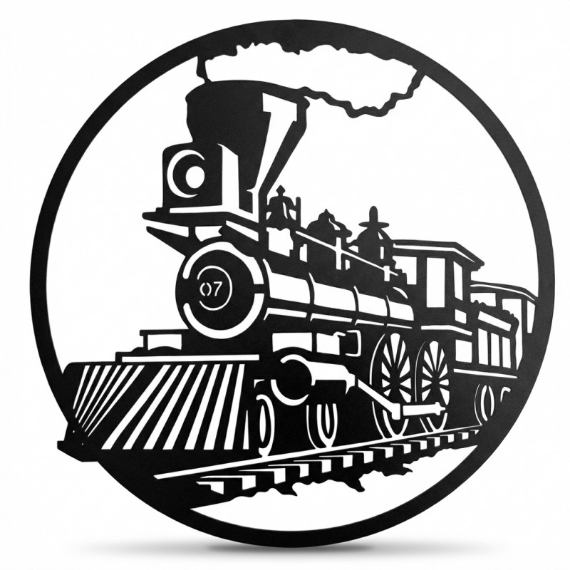 TRAIN WALL ART - Image 1