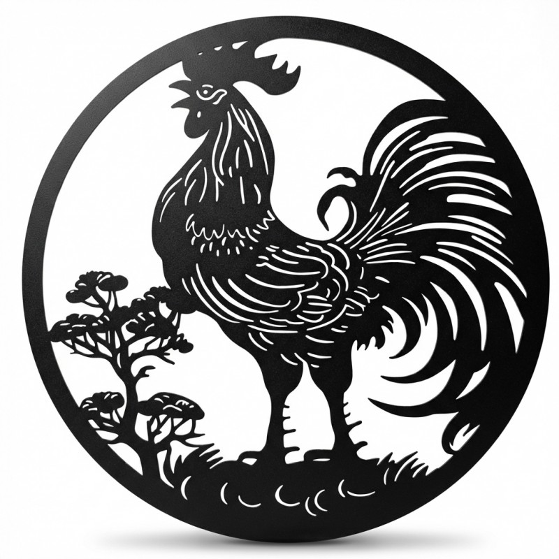 ROOSTER WALL ART - Image 1