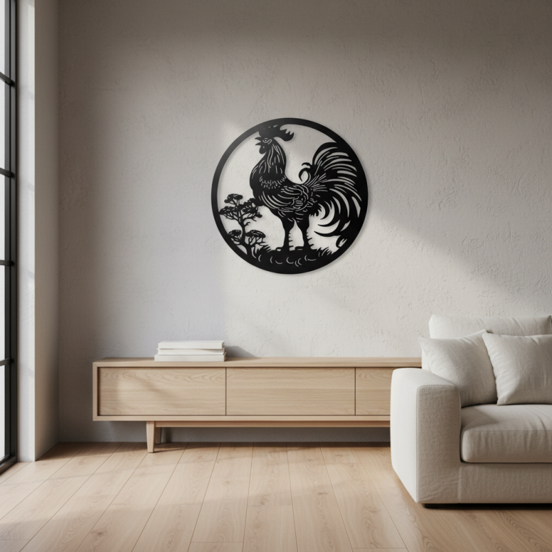 ROOSTER WALL ART - Image 6
