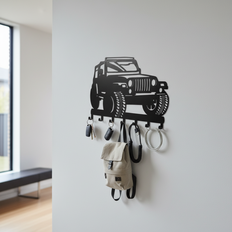 TRUCK 7 HOOK WALL ART - Image 4
