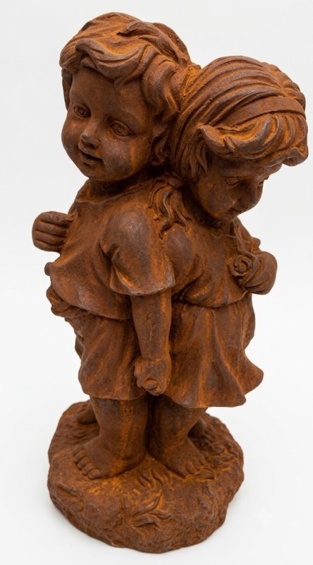 Gorgeous Girl and Boy Statue - Image 1