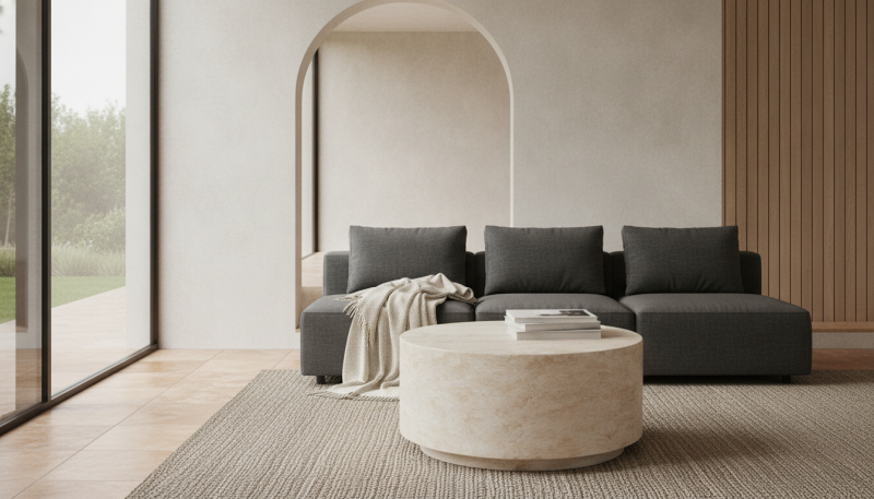 PACIFIC HAVEN COFFEE TABLE ROUND - Image 6