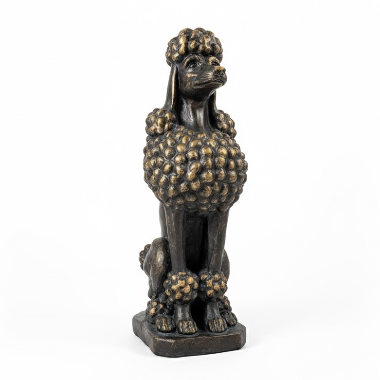 TAJ THE POODLE BRONZE - Image 1