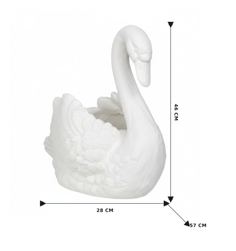 NORA SWAN PLANTER - Image 6