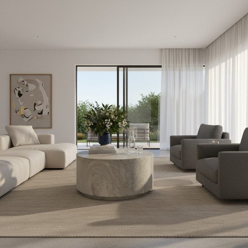 PACIFIC HAVEN COFFEE TABLE ROUND - Image 6