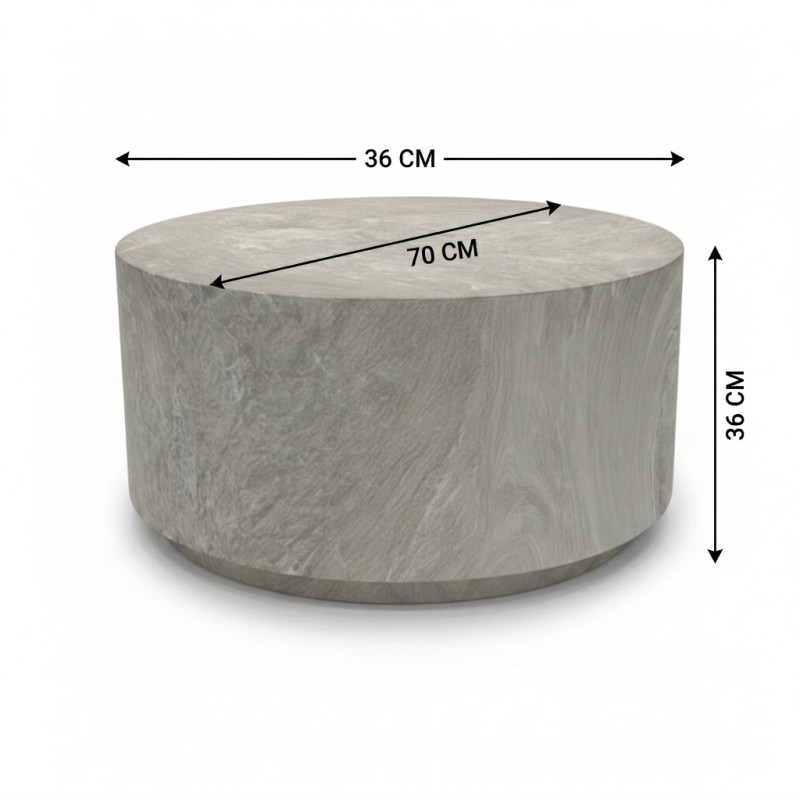 PACIFIC HAVEN COFFEE TABLE ROUND - Image 5