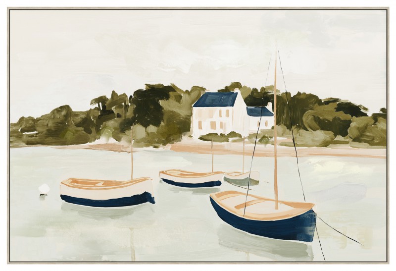 BOATS BY THE BAY ARTWORK - Image 2