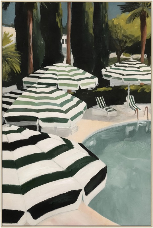 CHATEAU POOL ARTWORK - Image 1