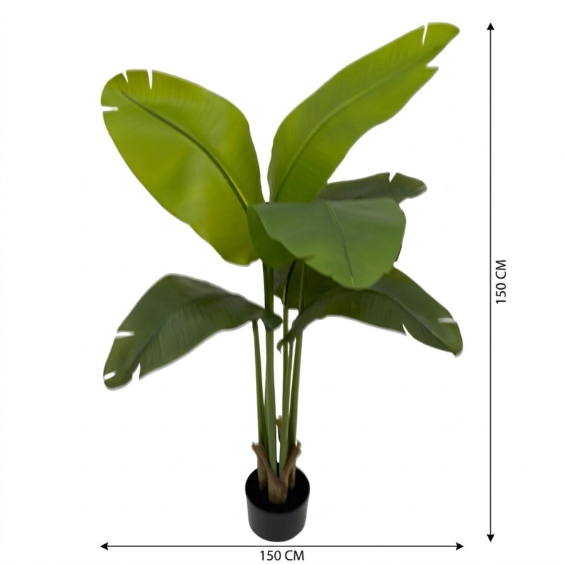 150CM STRELITZIA 8 LEAVES - Image 7