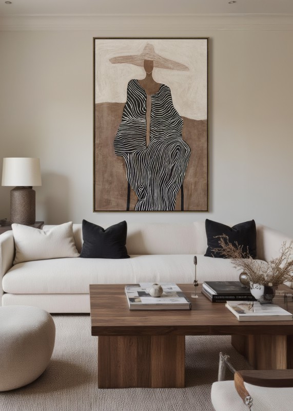 SEATED INTROSPECTION ARTWORK - Image 2