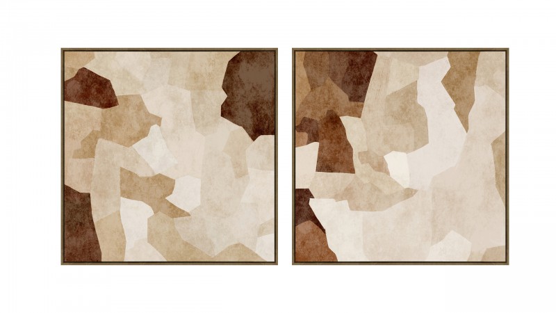 CANOPY AND LIGHT ARTWORK SET OF 2 - Image 1