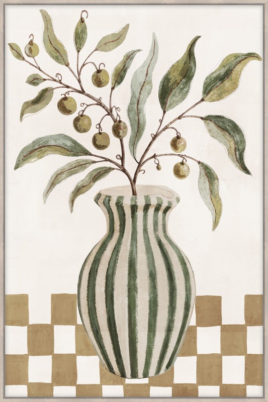 OLIVE AND URN ARTWORK - Image 1