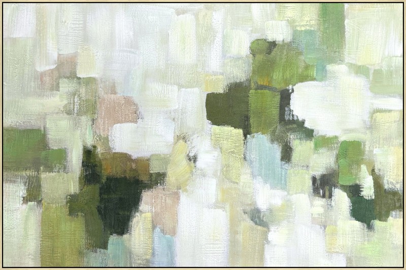 Green Abstract Artwork - Image 1