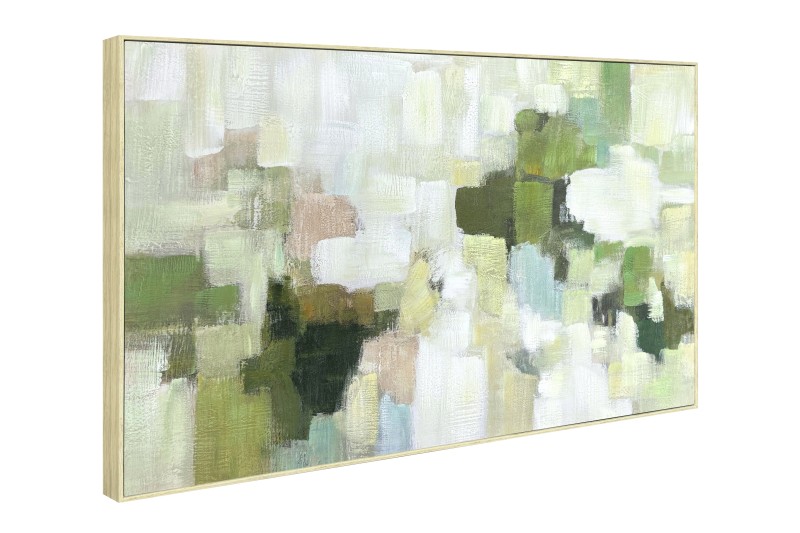 GREEN ABSTRACT ARTWORK - Image 2