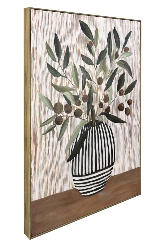 OLIVES IN THE VASE TONAL ARTWORK - Image 2