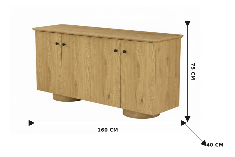 OLIVE SIDEBOARD - Image 6