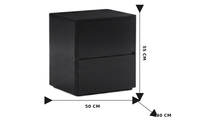 VERONA BEDSIDE TABLE - Image 6
