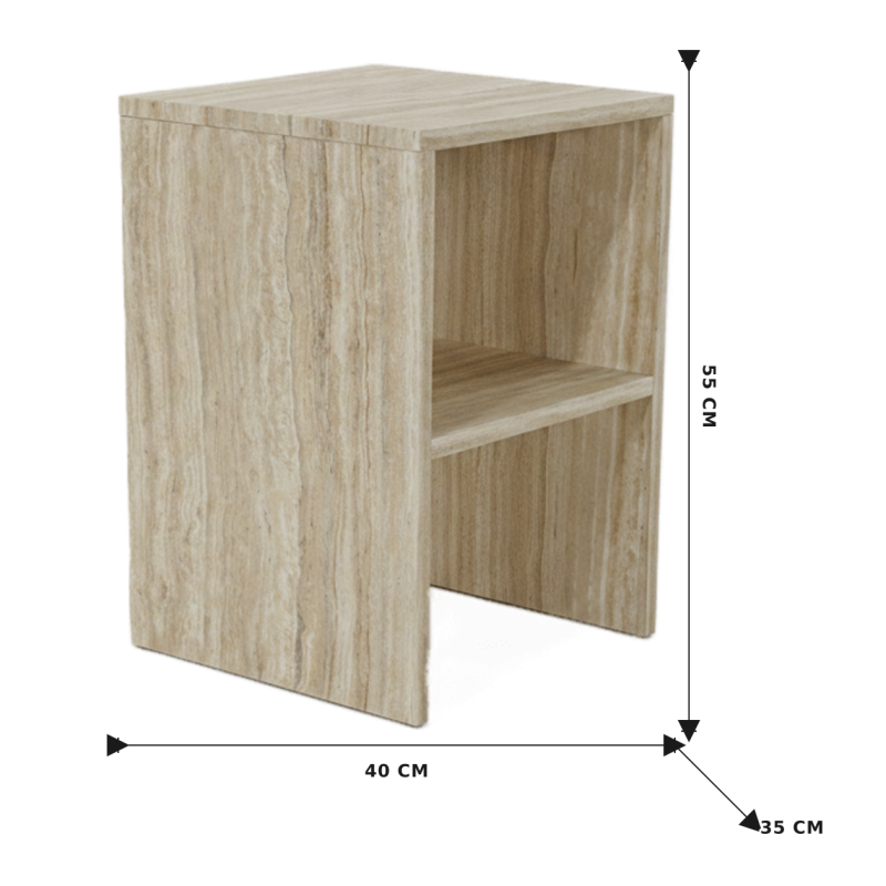 COLOSSEO BEDSIDE TABLE - Image 5